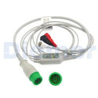Cable Ecg 3 Latiguillos 5 Derivaciones Reanibex 700
